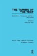 The Taming of the Text (eBook, ePUB) - Bild 1