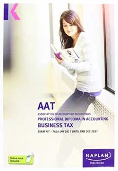 Cover AAT Business Tax FA2016 - Exam Kit