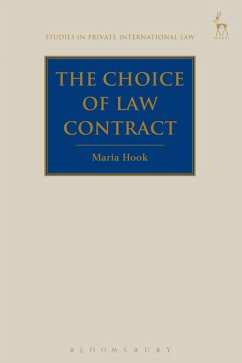 The Choice of Law Contract (eBook, PDF) - Hook, Maria