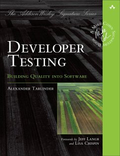 Developer Testing (eBook, PDF) - Tarlinder Alexander