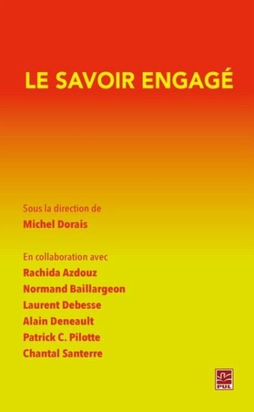 Le savoir engage (eBook, PDF)
