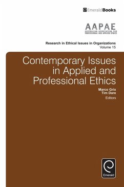 Contemporary Issues in Applied and Professional Ethics (eBook, ePUB)