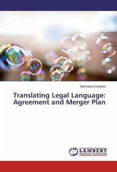 Translating Legal Language: Agreement and Merger Plan - Cerabino, Germana