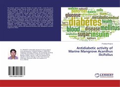 Antidiabetic activity of Marine Mangrove Acanthus ilicifolius - Khajure, Pradeep