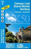 Topographische Karte Bayern Coburger Land Oberes Maintal - Bamberg Topographische Karte Bayern Coburger Land Oberes Maintal - Bamberg