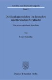 Die Konkurrenzlehre im deutschen und türkischen Strafrecht