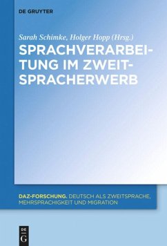 Sprachverarbeitung im Zweitspracherwerb