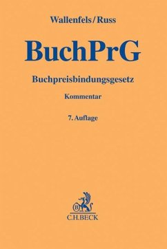 Buchpreisbindungsgesetz - Franzen, Hans;Wallenfels, Dieter;Russ, Christian