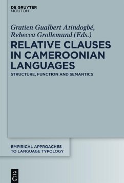 Relative Clauses in Cameroonian Languages