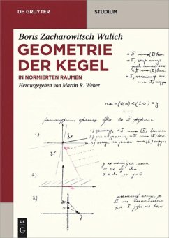 Geometrie der Kegel - Wulich, Boris Z.