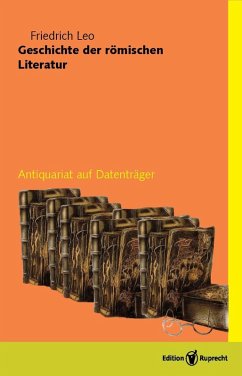 Geschichte der römischen Literatur (eBook, PDF) - Leo, Friedrich