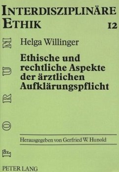 Cover Ethische und rechtliche Aspekte der ärztlichen Aufklärungspflicht