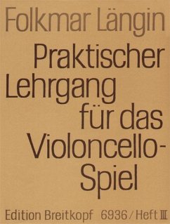 Cover Praktischer Lehrgang für das Violoncellospiel 3