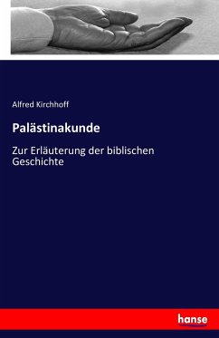 Palästinakunde - Kirchhoff, Alfred