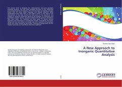 A New Approach to Inorganic Quantitative Analysis - Saini, Rummi Devi