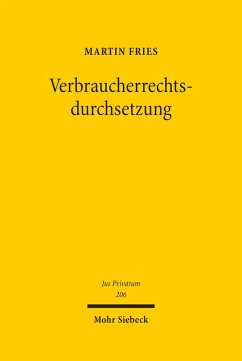 Verbraucherrechtsdurchsetzung (eBook, PDF) - Fries, Martin