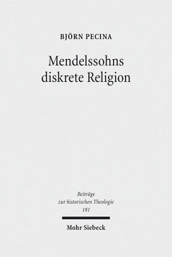 Mendelssohns diskrete Religion (eBook, PDF) - Pecina, Björn