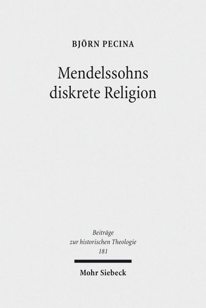 Mendelssohns diskrete Religion (eBook, PDF)