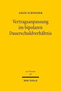 Vertragsanpassung im bipolaren Dauerschuldverhältnis (eBook, PDF) Cover Vertragsanpassung im bipolaren Dauerschuldverhältnis (eBook, PDF)