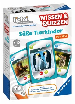 Ravensburger 007677 - tiptoi® Wissen & Quizzen: Süße Tierkinder,