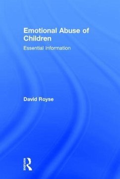 Emotional Abuse of Children - Royse, David