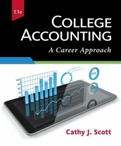 College Accounting: A Career Approach (Book Only): A Career Approach - Scott, Cathy J.