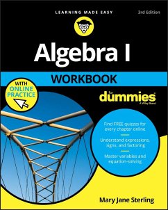 Algebra I Workbook for Dummies - Sterling, Mary Jane