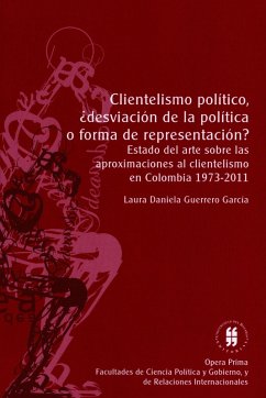 Cover Clientelismo político, ¿desviación de la política o forma de representación? (eBook, ePUB)