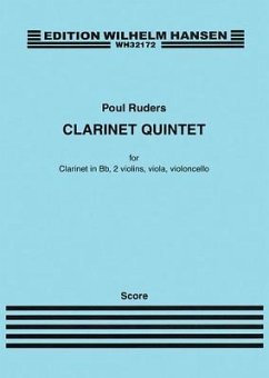 Clarinet Quintet, Partitur - Ruders, Poul