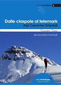 Cover Dalle ciaspole al telemark. Alpi Carniche orientali. 66 escursioni invernali