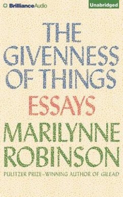 GIVENNESS OF THINGS 8D - Robinson, Marilynne