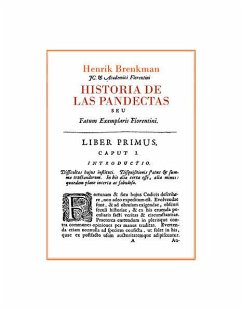 Cover Historia de las Pandectas