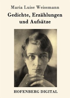 Cover Gedichte, Erzählungen und Aufsätze (eBook, ePUB)
