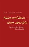 Kurz und klein - klein, aber fein (eBook, ePUB)