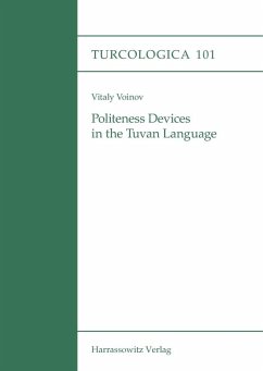 Cover Politeness Devices in the Tuvan Language (eBook, PDF)