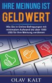 Ihre Meinung ist Geld Wert (eBook, ePUB)
