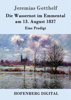 Die Wassernot im Emmental am 13. August 1837 (eBook, ePUB) - Jeremias Gotthelf