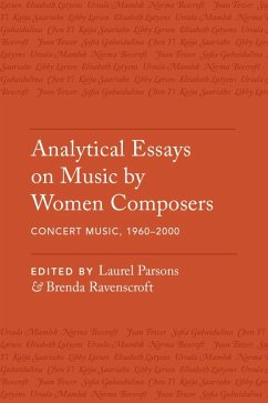 Analytical Essays on Music by Women Composers: Concert Music, 1960-2000 (eBook, ePUB)
