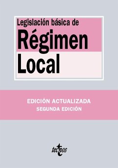 Legislación de régimen local - Editorial Tecnos