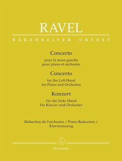 Cover Konzert für die linke Hand für Klavier und Orchester