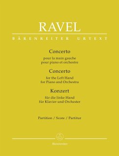 Cover Konzert für die linke Hand für Klavier u. Orchester