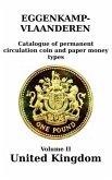 United Kingdom (England and Wales; 1816-2016): Catalogue of permanent circulation coin and paper money types