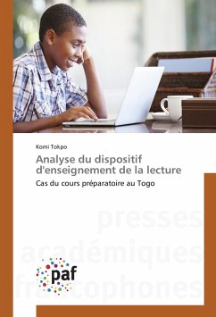 Analyse du dispositif d'enseignement de la lecture