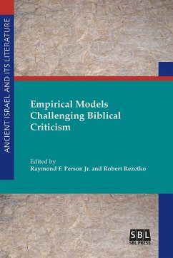 Empirical Models Challenging Biblical Criticism