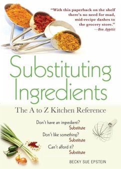 Cover Substituting Ingredients (eBook, ePUB)