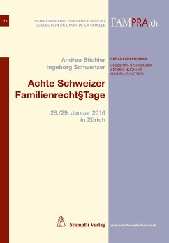 Cover Achte Schweizer Familienrecht§Tage