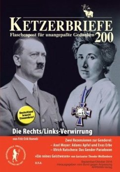 Die Rechts/Links-Verwirrung / Ketzerbriefe H.200 - Hoevels, Fritz Erik;Weißenborn, Theodor