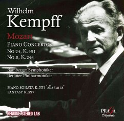 Klavierkonzerte 24 Kv 491,8 Kv 246 - Kempff,Wilhelm/Berliner Philharmoniker/+