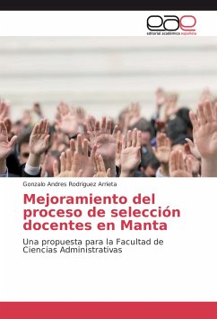 Mejoramiento del proceso de selección docentes en Manta - Rodriguez Arrieta, Gonzalo Andres