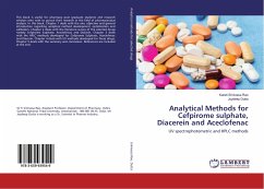 Analytical Methods for Cefpirome sulphate, Diacerein and Aceclofenac